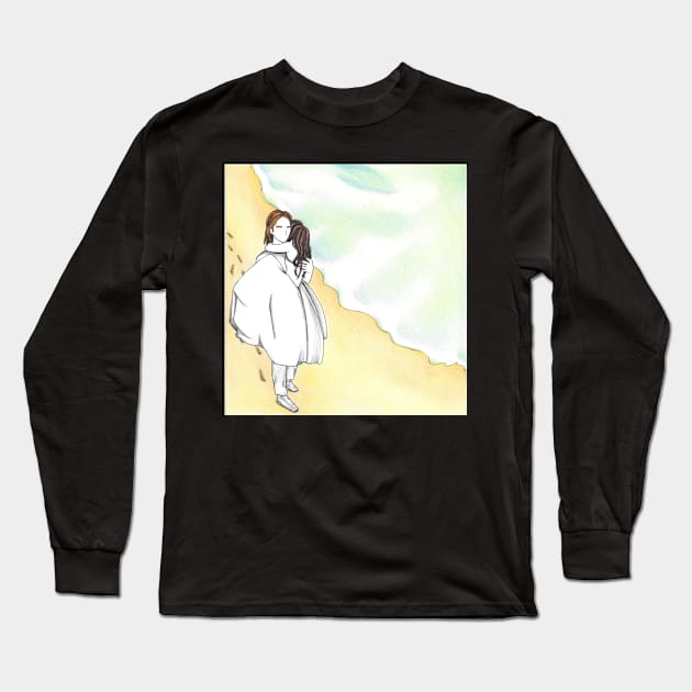 Jesus carries you Long Sleeve T-Shirt by FairytalesInBlk